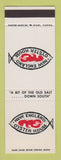 Matchbook Cover - New England Oyster House Miami Tampa Orlando FL SAMPLE