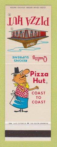Matchbook Cover - Pizza Hut Restaurants CHAIN SAMPLE