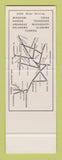 Matchbook Cover - Frisco Railroad SAMPLE
