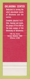 Matchbook Cover - University of Oklahoma Norman OK Sooners SAMPLE
