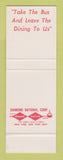 Matchbook Cover - Post House Restaurants SAMPLE