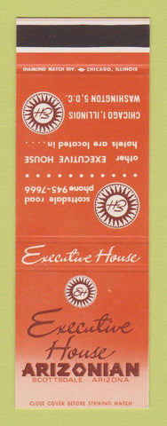Matchbook Cover - Executive House Arizonian Scottsdale AZ SAMPLE