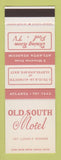 Matchbook Cover - Old South Motel Atlanta GA SAMPLE