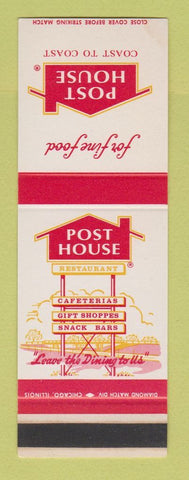 Matchbook Cover - Post House Restaurants SAMPLE