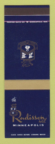 Matchbook Cover - Radisson Hotel Minneapolis MN SAMPLE