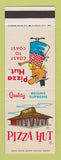 Matchbook Cover - Pizza Hut Restaurants CHAIN SAMPLE
