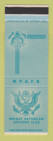 Matchbook Cover - Wright Patterson Air Force Base OH SAMPLE