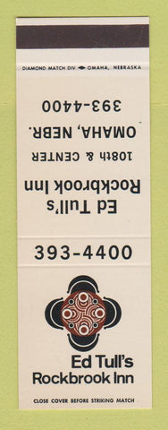 Matchbook Cover - Ed Tull's Rockbrook Inn Omaha NE SAMPLE