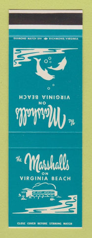 Matchbook Cover - Marshalls Virginia Beach VA SAMPLE