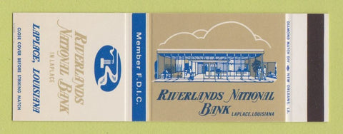 Matchbook Cover - Riverlands National Bank Laplace LA SAMPLE