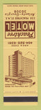 Matchbook Cover - Peachtree Motel Atlanta GA SAMPLE