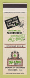 Matchbook Cover - Top o the Morn Drive In Waukegan IL SAMPLE