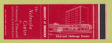 Matchbook Cover - University of Nebraska Cornhuskers Lincoln NE SAMPLE