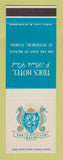 Matchbook Cover - Bath Club Tides Hotel St Petersburg FL SAMPLE