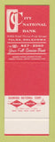 Matchbook Cover - City National Bank Tulsa OK SAMPLE