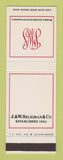 Matchbook Cover - J&W Seligman Investment Brokers SAMPLE