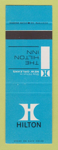 Matchbook Cover - Hilton Hotel New Orleans LA SAMPLE