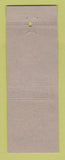 Matchbook Cover - Chubby's Super Market Grocery Fitchburg MA DD Bean