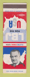 Matchbook Cover - Lyndon B Johnson for President  WEAR