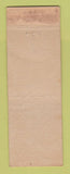 Matchbook Cover - Senator Cafe Carson City NV WORN