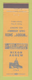 Matchbook Cover - Richard Nixon for President 1968 Spiro Agnew PEACH