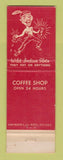 Matchbook Cover - Club Cal Neva Reno NV casino