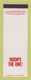 Matchbook Cover - Richard Nixon for President