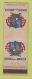 Matchbook Cover - Bundles for America WWII WEAR