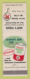 Matchbook Cover - Texaco oil gas Griff's Buffalo WY