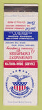 Matchbook Cover - Government Employees Insurance Washington DC WEAR