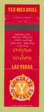 Matchbook Cover - Bonzalez y Gonzalez Las Vegas NV