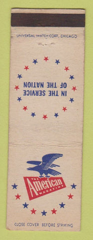 Matchbook Cover - American Magazine WWII? WEAR