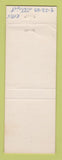 Matchbook Cover - Stanley's Pure oil gas Battle Creek MI WEAR