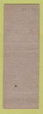 Matchbook Cover - WWII 5th War Loan Ohio Match WORN