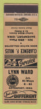 Matchbook Cover - Standard oil gas Lynn Ward Davenport IA