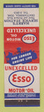 Matchbook Cover - Esso oil gas Harry's Chattanooga TN