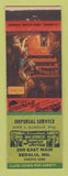 Matchbook Cover - Imperial oil gas Sedalia MO