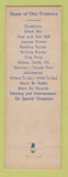 Matchbook Cover - USO Club Kansas City MO WWII?