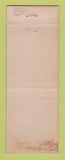 Matchbook Cover - C Glenn Leffler Collector Election 1954