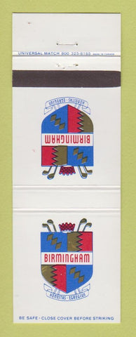Matchbook Cover - Birmingham Golf Club MI