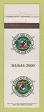 Matchbook Cover - Oakland Hills Country Club Bloomfield Township MI