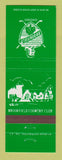 Matchbook Cover - Brookfield Country Club Clarence? NY