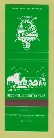 Matchbook Cover - Brookfield Country Club Clarence? NY