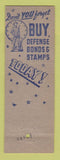 Matchbook Cover - WWII Buy Dons Universal Match