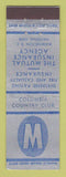 Matchbook Cover - Columia Country Club Insurance Washington DC