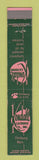 Matchbook Cover - Kendall Catering Fitchburg MA 10 Strike