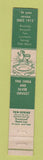 Matchbook Cover - Kendall Catering Fitchburg MA 10 Strike