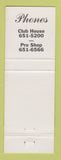 Matchbook Cover - Great Oaks Country Club