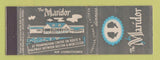 Matchbook Cover - The Maridor Framingham MA feature restaurant