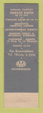 Matchbook Cover - The Maridor Framingham MA feature restaurant